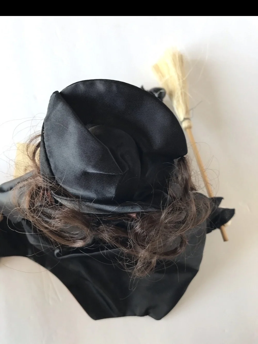 Whimsical Handcrafted Witch Halloween Decor by Victoria Impex Porcelain Face